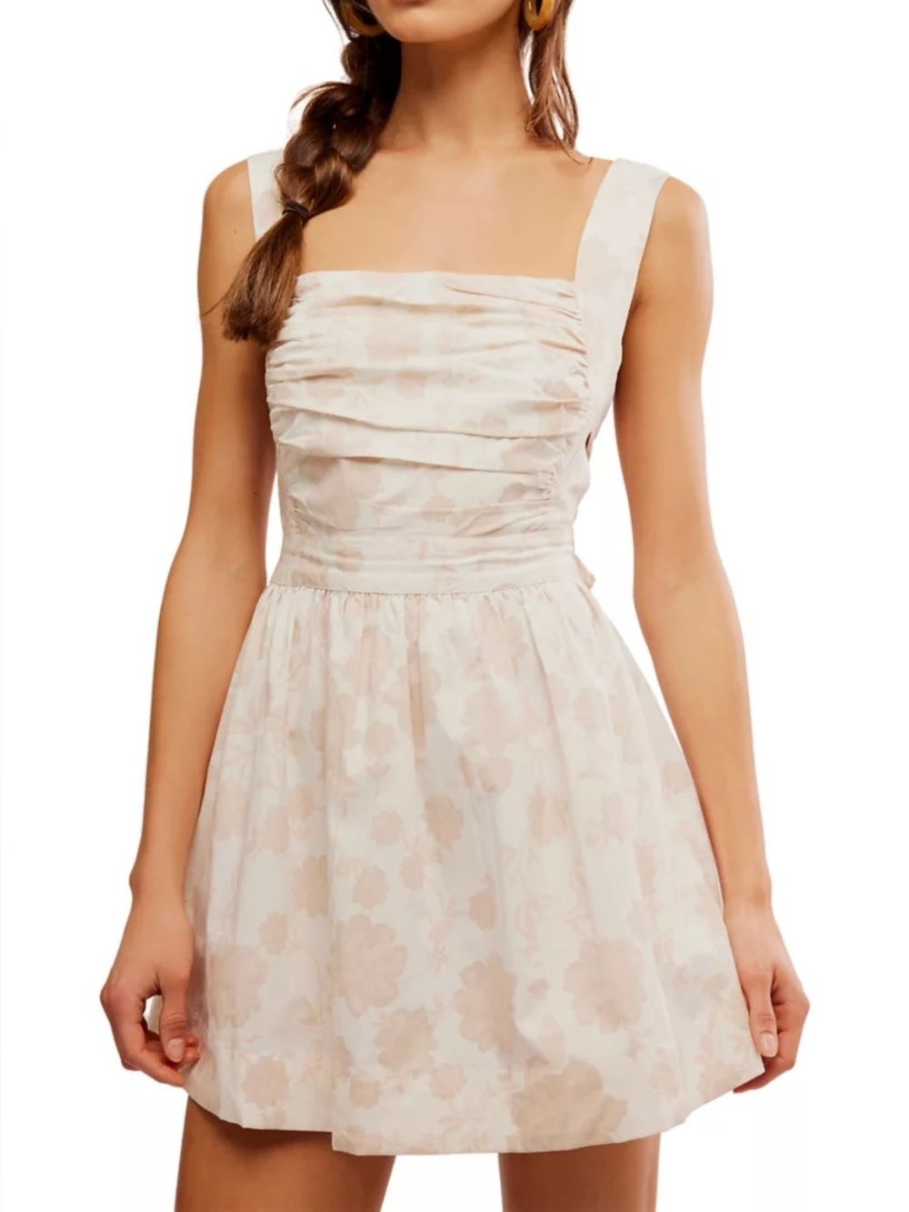 Free People Meet In Maui Printed Dress Size XS